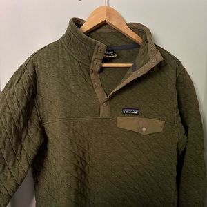 Patagonia Quilted Quarter Snap Sweatshirt